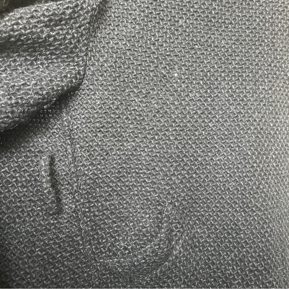 VTG Vivienne Westwood Anglomania Cardigan Sweater SZ 40 Grey/BLK Chunky Retro - Picture 16 of 16